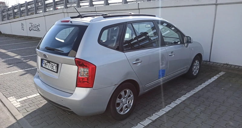 Kia Carens cena 14000 przebieg: 172000, rok produkcji 2007 z Września małe 154